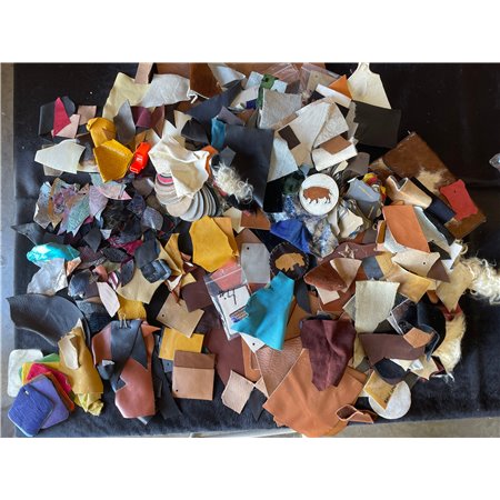 Leather Scraps per Pound