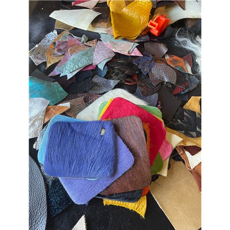 Leather Scraps per Pound