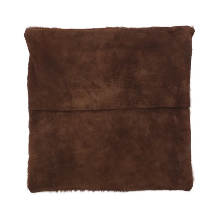 Bison Hair Pillow Cover - Star Rustic Brown - 20"x20"