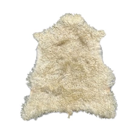 Angora Hair-On Hide First Grade