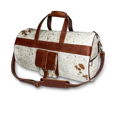 Cowhide Hair-On Duffle Bag Maverick Model