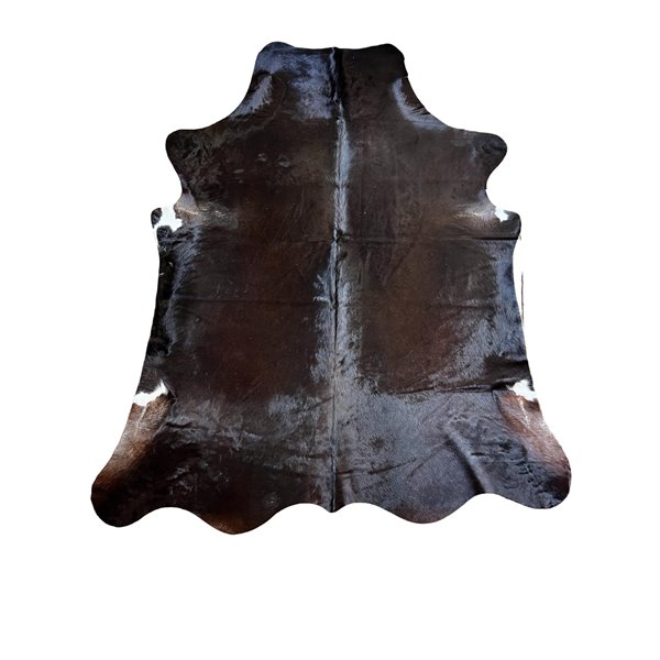 Cowhide Hair-On Solid Color Rug