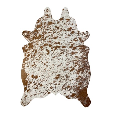 Mini Cowhide Hair-On Cut-Out Speckled Rug