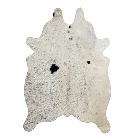 Mini Cowhide Hair-On Cut-Out Speckled Rug