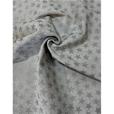 Italian Goat Leather with Sparkling Stars On Top