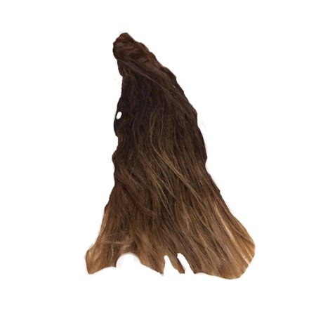 Horse Tail Hair Brown Natural Leather-On